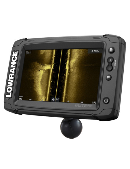 RAM® Quick Release Ball Adapter for Lowrance Elite 5 & 7 Ti + More