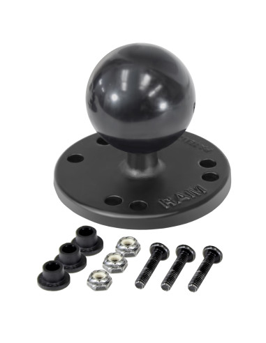 RAM® Ball Adapter with Hardware for Raymarine Dragonfly - C Size