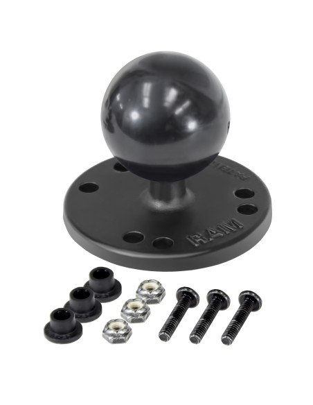 RAM® Ball Adapter with Hardware for Raymarine Dragonfly - C Size