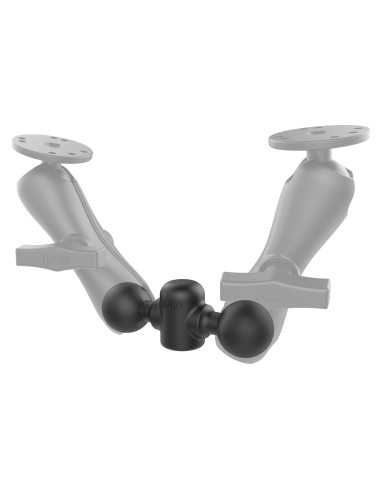 RAM® Double Ball Adapter with 1/2" NPT Threaded Hole