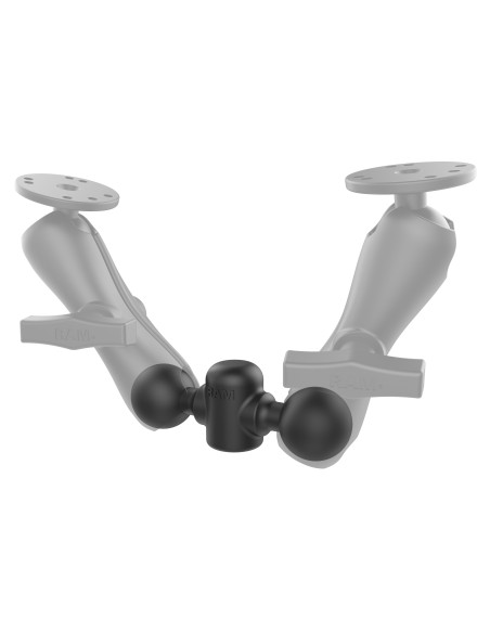 RAM® Double Ball Adapter with 1/2" NPT Threaded Hole