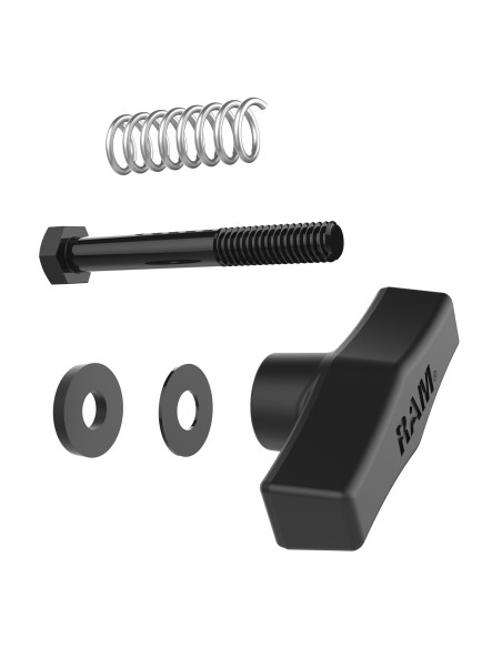 RAM® Knob, Bolt & Spring Hardware for C Size Socket Arms
