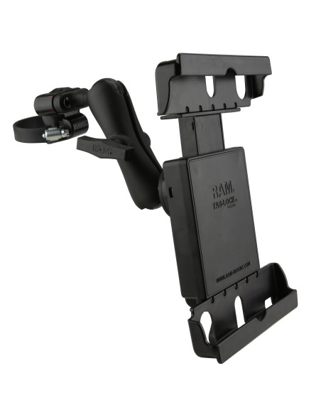 RAM® ATV/UTV Rail Mount for 9"-10.5" Tablets with Heavy Duty Cases