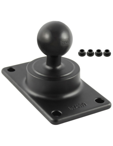 RAM® 50x100mm Half VESA Plate with Ball - C Size
