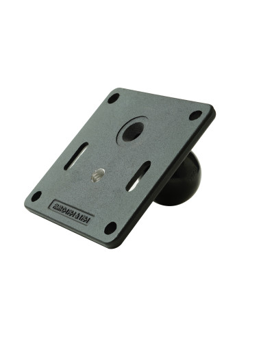 RAM® 75x75mm VESA Plate with Ball and 3/8"-16 Threaded Hole