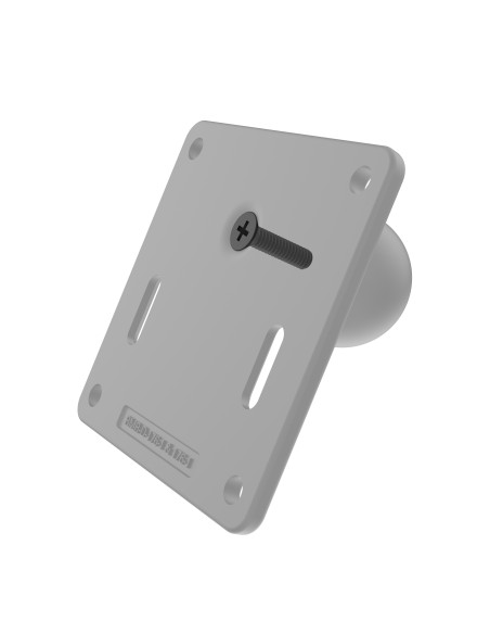 RAM® 75x75mm VESA Plate with Ball and Steel Reinforced Post