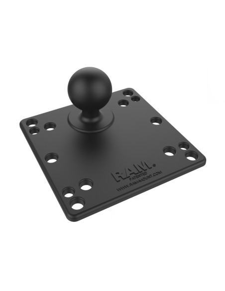 RAM® 100x100mm VESA Plate with Ball - C Size No Spacers