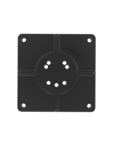 RAM® 6" x 6" Flat Base with AMPS Hole Pattern