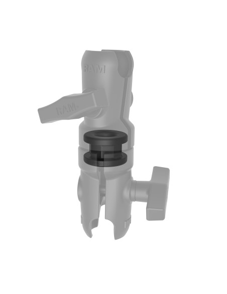 RAM® Aluminum Octagon Button Adapter