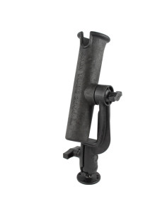 RAM® TubeT Fishing Rod Holder with Revolution Ratchet and Base