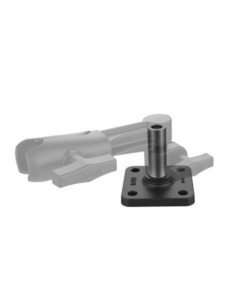 RAM® Horizontal Mounting Base with 1/2" NPT Post