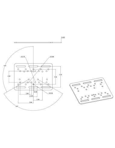 RAM® Lift Truck Overhead Guard Base