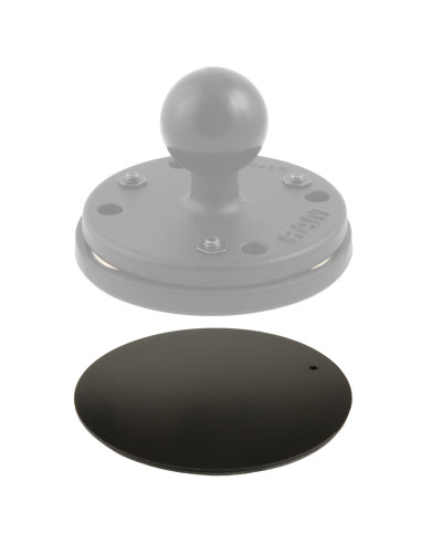 RAM® Steel Adhesive Plate Adapter for Magnetic Mounts