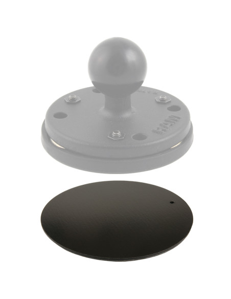 RAM® Steel Adhesive Plate Adapter for Magnetic Mounts