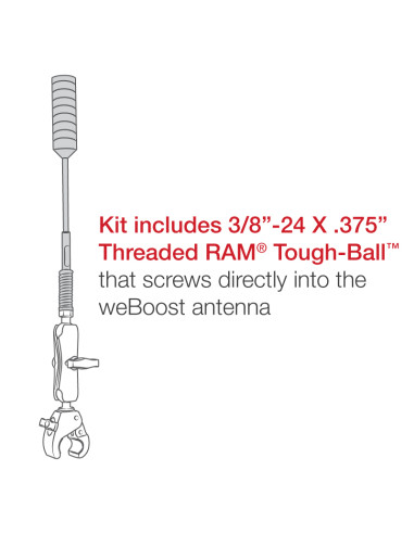 RAM® Tough-ClawT Heavy Duty Mount for weBoost