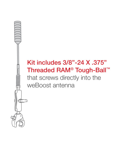 RAM® Tough-ClawT Heavy Duty Mount for weBoost