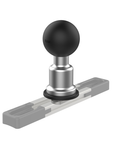 RAM® Aluminum Track Ball Base with T-Bolt Attachment - C Size