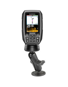 RAM® Double Ball Mount with Hardware for Garmin Striker + More