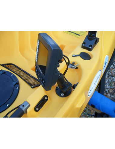 RAM® Double Ball Mount for Lowrance Elite-4 & Mark-4 Series