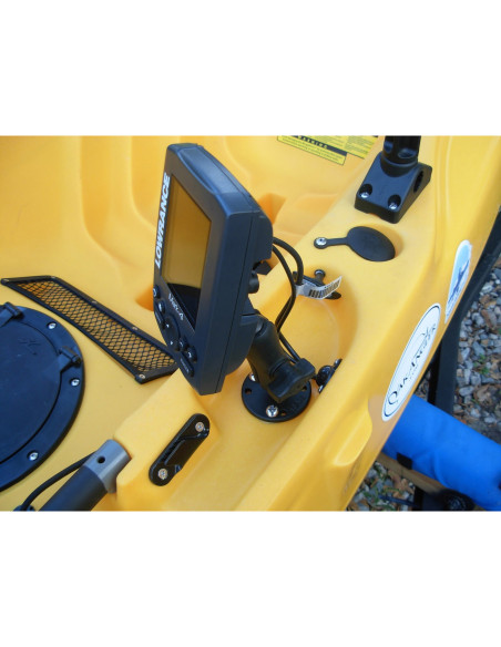 RAM® Double Ball Mount for Lowrance Elite-4 & Mark-4 Series