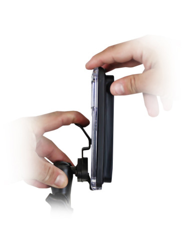 RAM® Aqua Box® Pro 20 with Double Ball Diamond Plate Mount