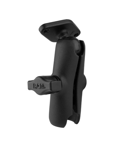 RAM® Double Socket Arm with Diamond Plate - B Size Medium