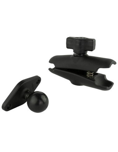 RAM® Double Socket Arm with Diamond Plate - B Size Medium