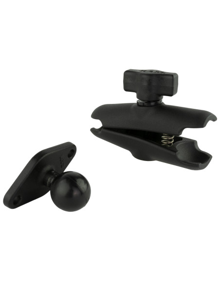 RAM® Double Socket Arm with Diamond Plate - B Size Medium