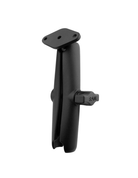 RAM® Double Socket Arm with Diamond Plate - B Size Long RAM® Double Socket Arm with Diamond Plate - B Size Long