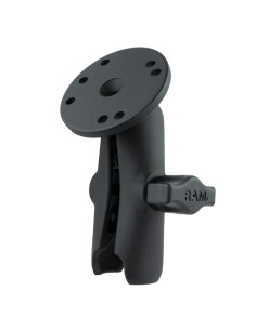 RAM® Double Socket Arm with Round Plate - B Size Medium