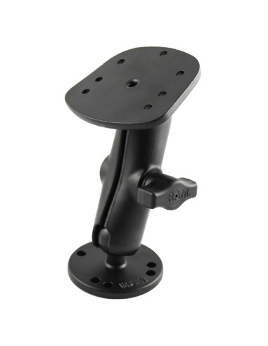 RAM® Drill-Down Double Ball Mount for Humminbird Piranha + More