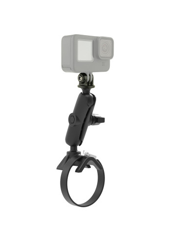RAM® Strap Clamp Mount with Universal Action Camera Adapter
