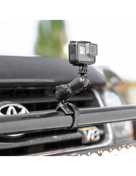 RAM® Strap Clamp Mount with Universal Action Camera Adapter RAM® Strap Clamp Mount with Universal Action Camera Adapter