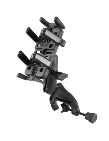 RAM® Finger-GripT Universal Holder with Yoke Clamp Base