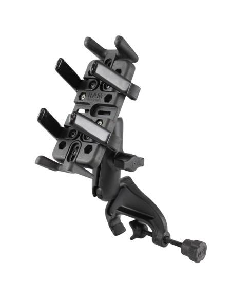 RAM® Finger-GripT Universal Holder with Yoke Clamp Base