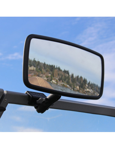 RAM® Glare Shield Clamp Mount with Rear View Mirror
