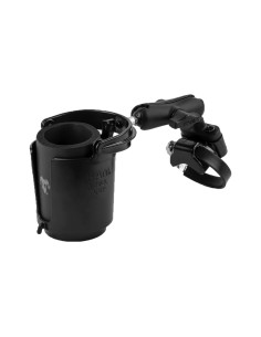 RAM® Level CupT 16oz Drink Holder with ATV/UTV Rail Base