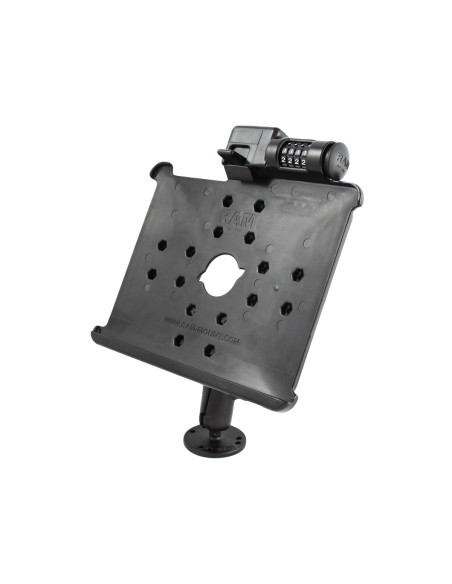 RAM® Drill-Down Mount with RAM® Latch-N-LockT for Apple iPad Gen 1 & 2