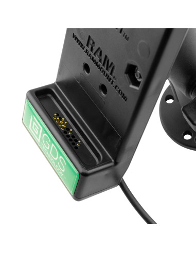 GDS® Powered USB-C 2.0 Phone Dock with Drill-Down Double Ball Mount