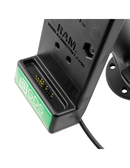 GDS® Powered USB-C 2.0 Phone Dock with Drill-Down Double Ball Mount