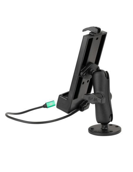 GDS® Powered USB-C 2.0 Phone Dock with Drill-Down Double Ball Mount