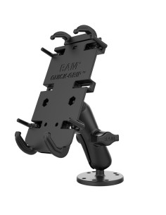 RAM® Quick-GripT XL Spring-Loaded Phone Mount with Drill-Down Base 2