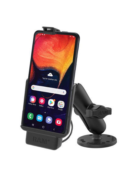 RAM® EZ-Roll'rT Powered Drill-Down Mount for Samsung XCover Pro