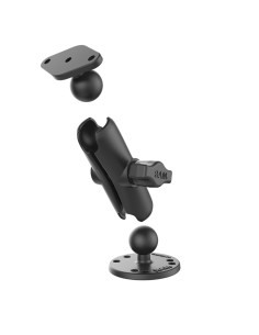 RAM® Double Ball Drill-Down Mount with Diamond Plate - Medium 2