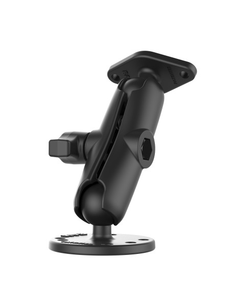 RAM® Double Ball Drill-Down Mount with Diamond Plate - Medium