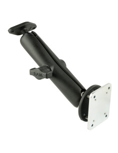 RAM® Double Ball Drill-Down Mount with Diamond Plate & Backer Plate 2