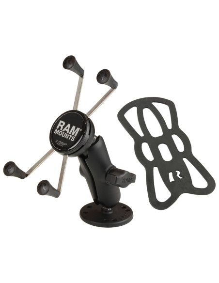 RAM® X-Grip® Large Phone Mount with Drill-Down Base