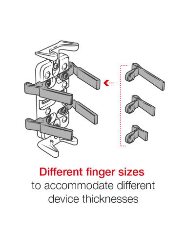 RAM® Finger-GripT Universal Mount with Drill-Down Base