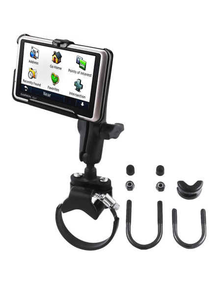 RAM® ATV/UTV Double Ball Rail Mount for Garmin nuvi 1300 Series + More