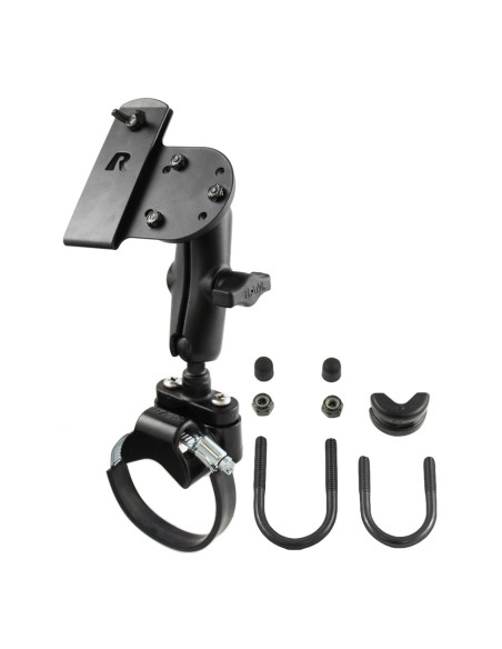 RAM® ATV/UTV Double Ball Rail Mount with Gun Holster Clip